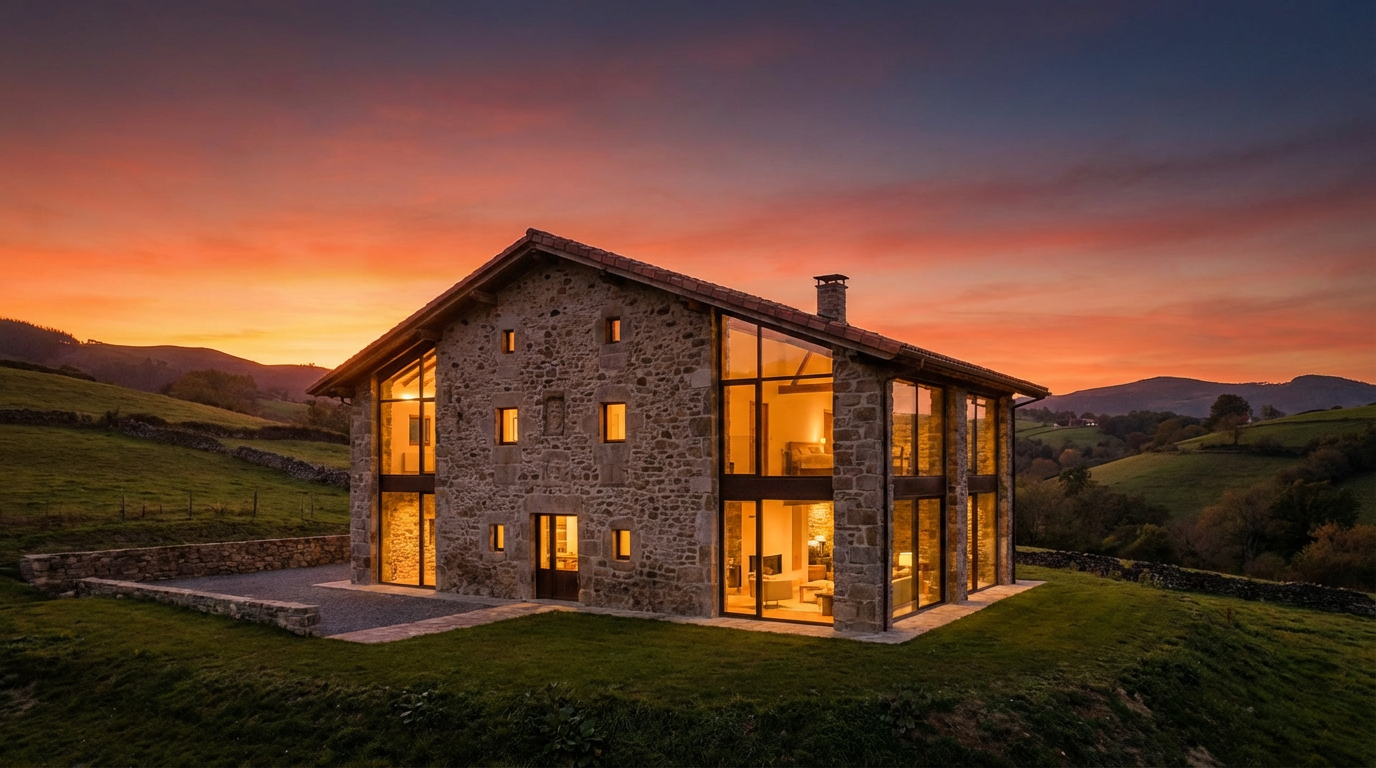 rehabilitación de caseríos bizkaia