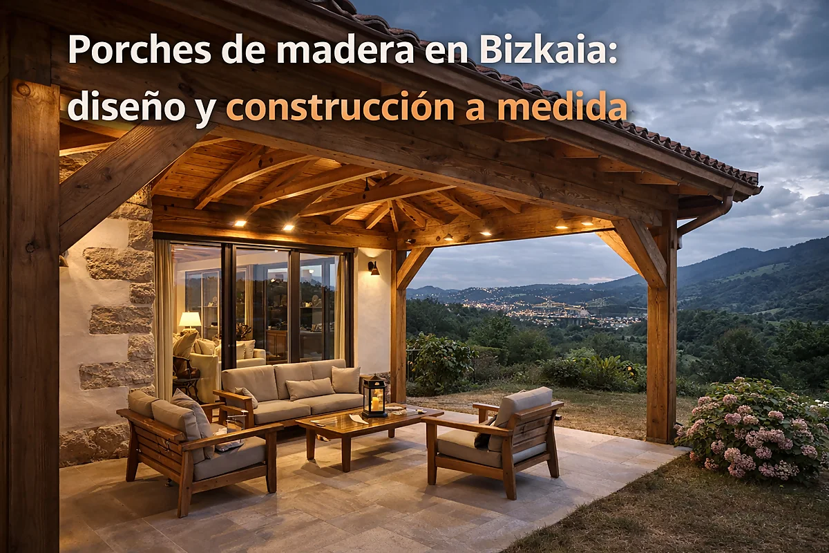 porches de madera Bizkaia
