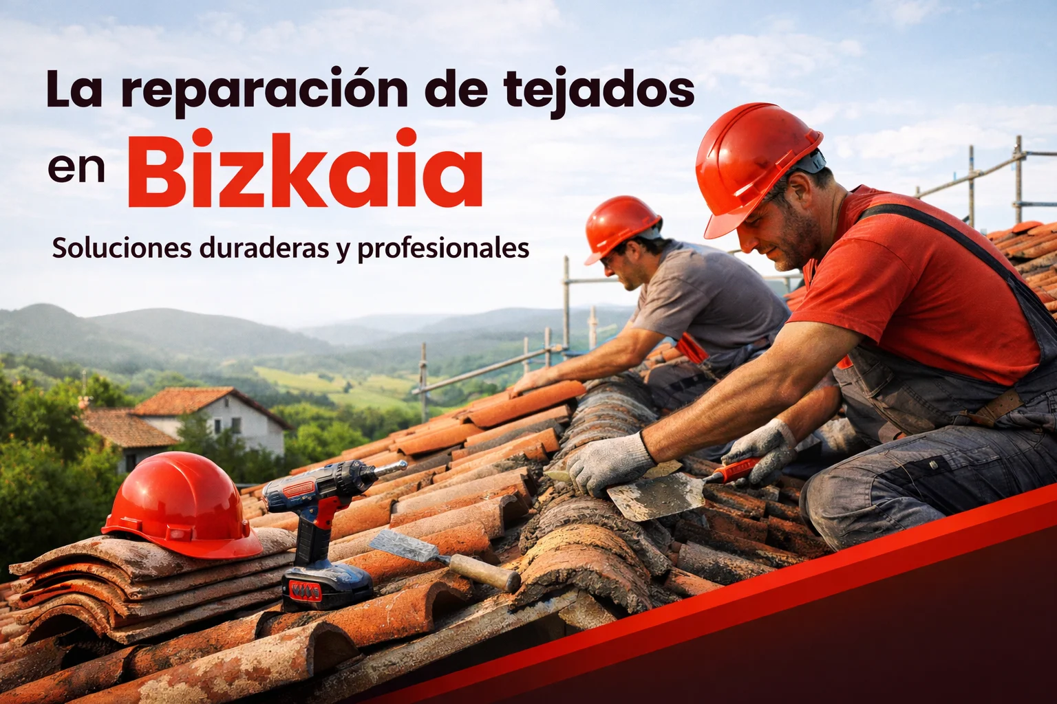 reparación de tejados Bizkaia