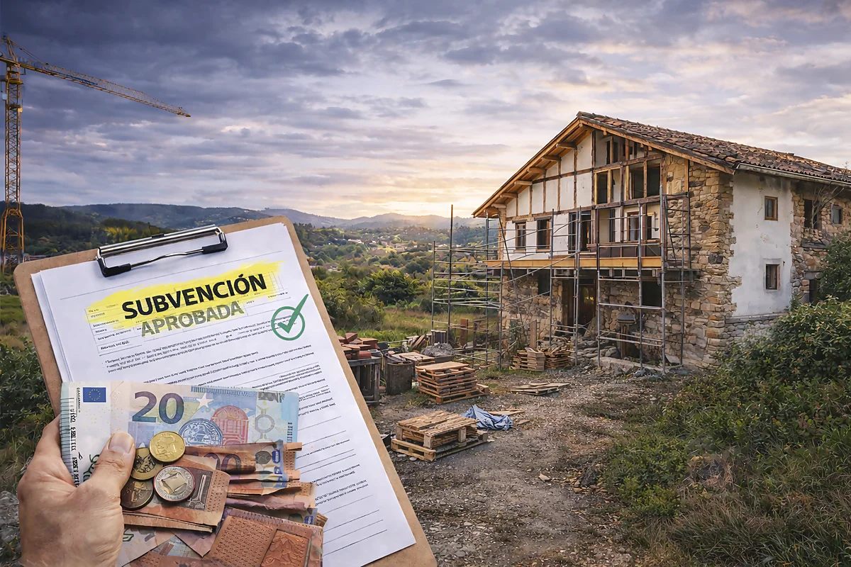 subvenciones rehabilitación caseríos Bizkaia